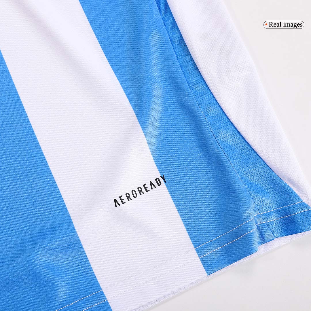 Argentina Home Kids Soccer Jerseys Kit Copa America - gogoalshop