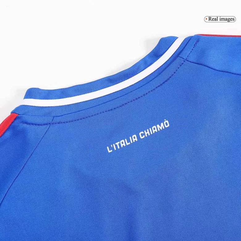 Italy Home Kids Soccer Jerseys Kit EURO 2024 - gogoalshop