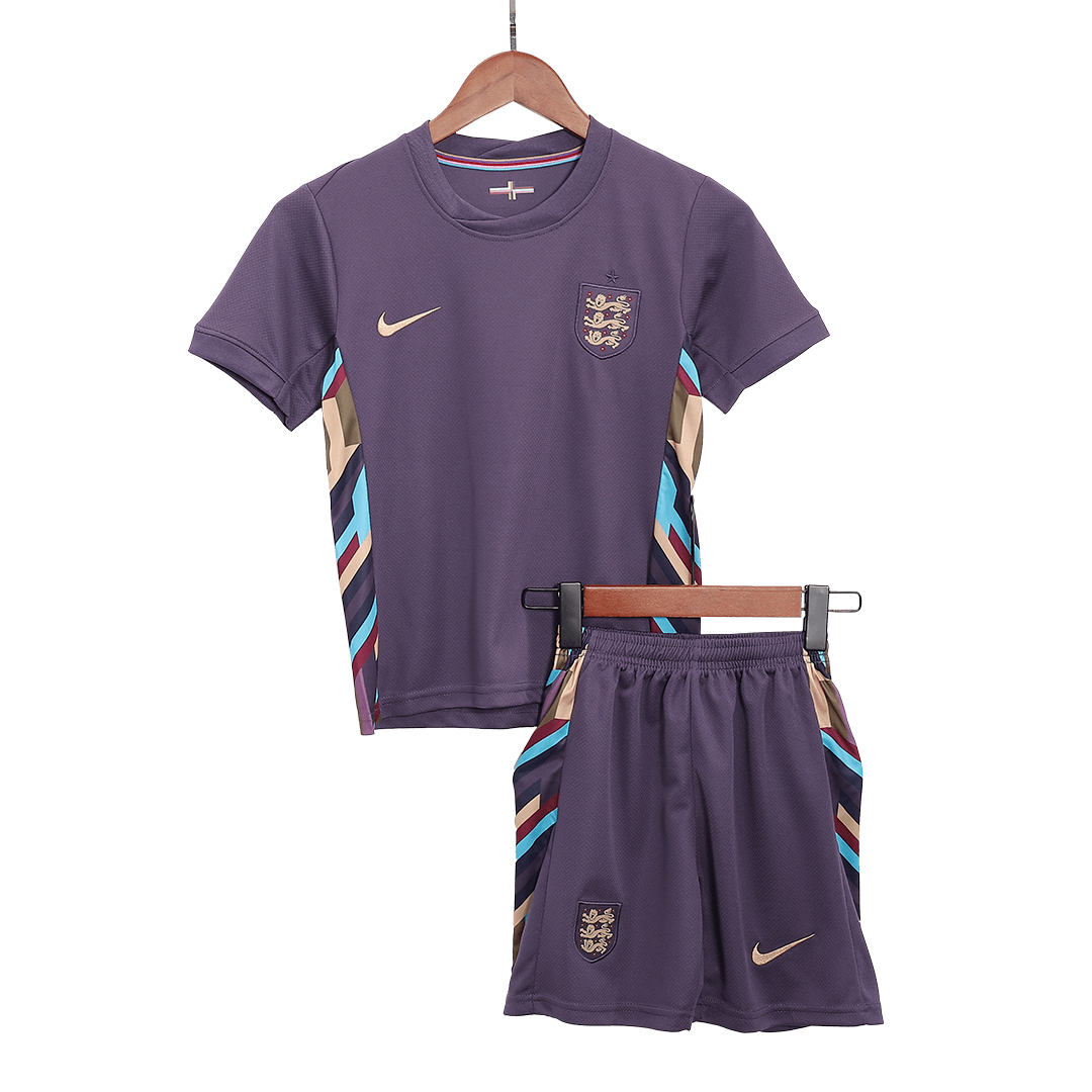 England Away Kids Soccer Jerseys Kit EURO - gogoalshop