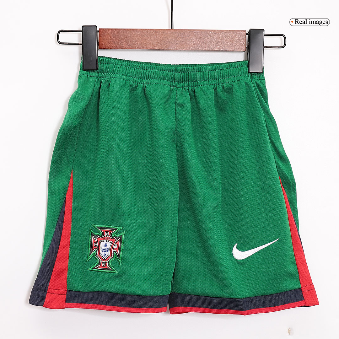 Portugal Home Kids Soccer Jerseys Kit EURO - gogoalshop