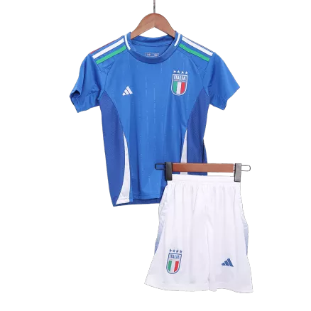 Italy Home Kids Soccer Jerseys Kit EURO 2024 - gogoalshop