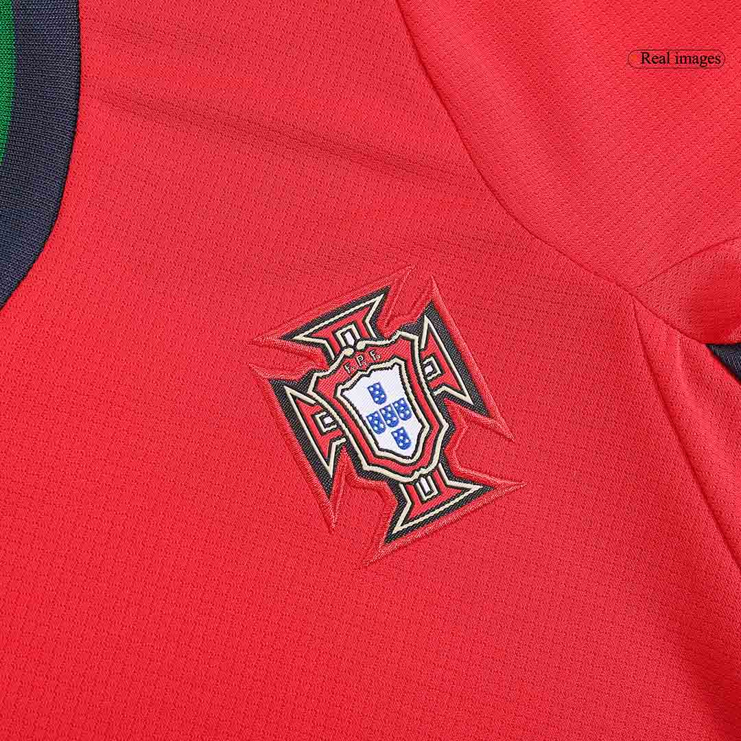 Portugal Home Kids Soccer Jerseys Kit EURO - gogoalshop
