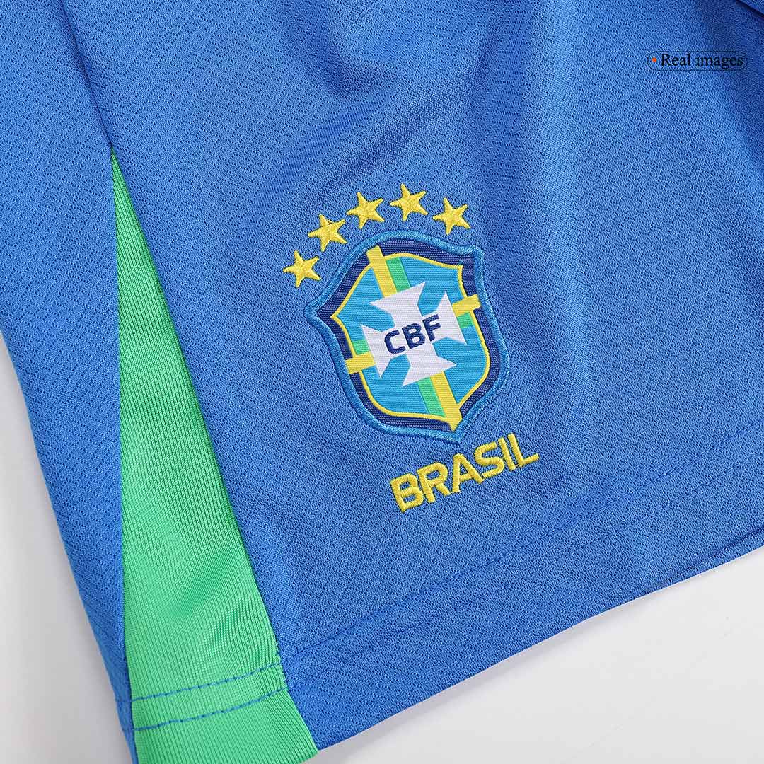 Brazil Home Kids Soccer Jerseys Kit Copa America - gogoalshop