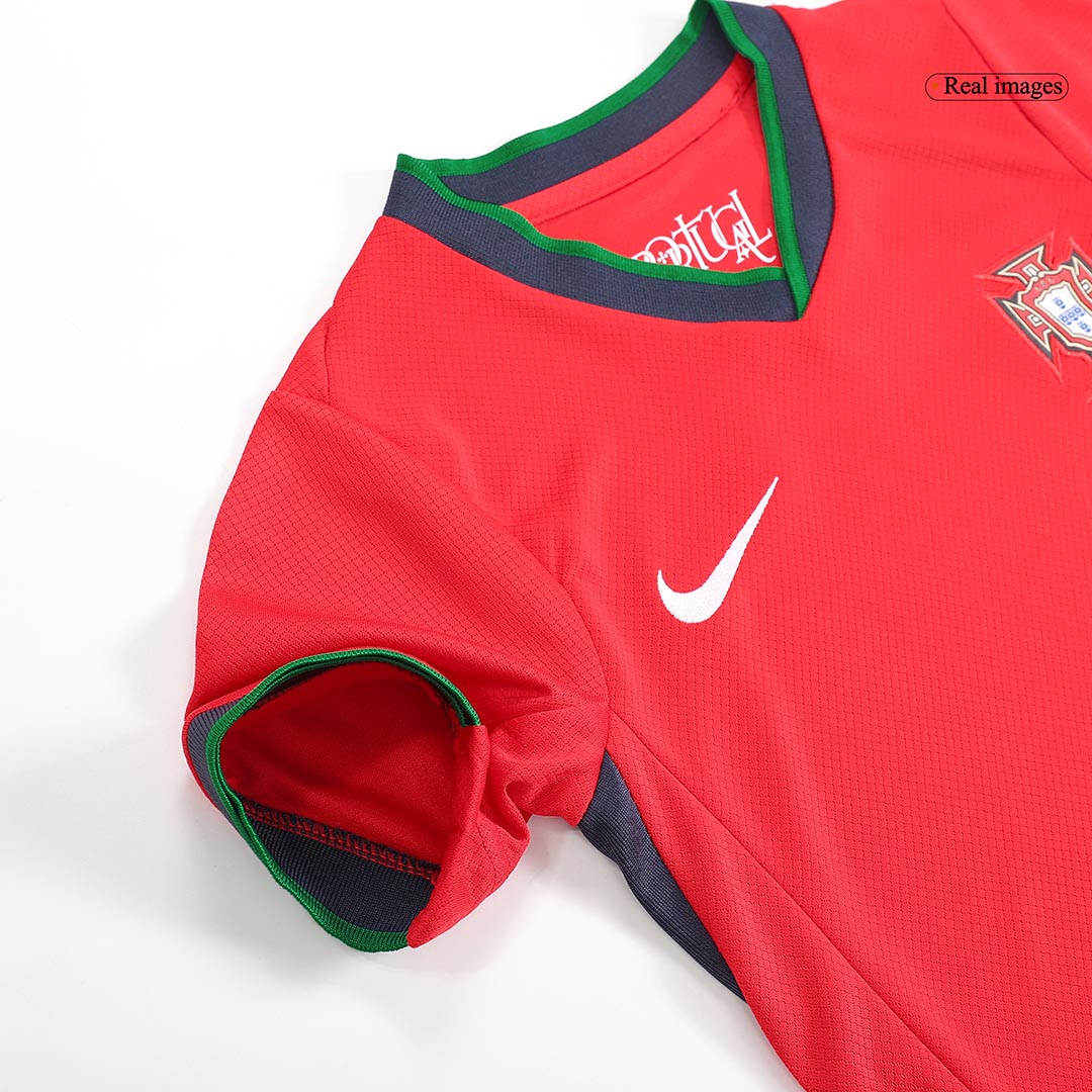 Portugal Home Kids Soccer Jerseys Kit EURO - gogoalshop