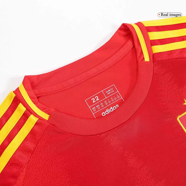 Spain Home Kids Soccer Jerseys Kit EURO 2024 - gogoalshop