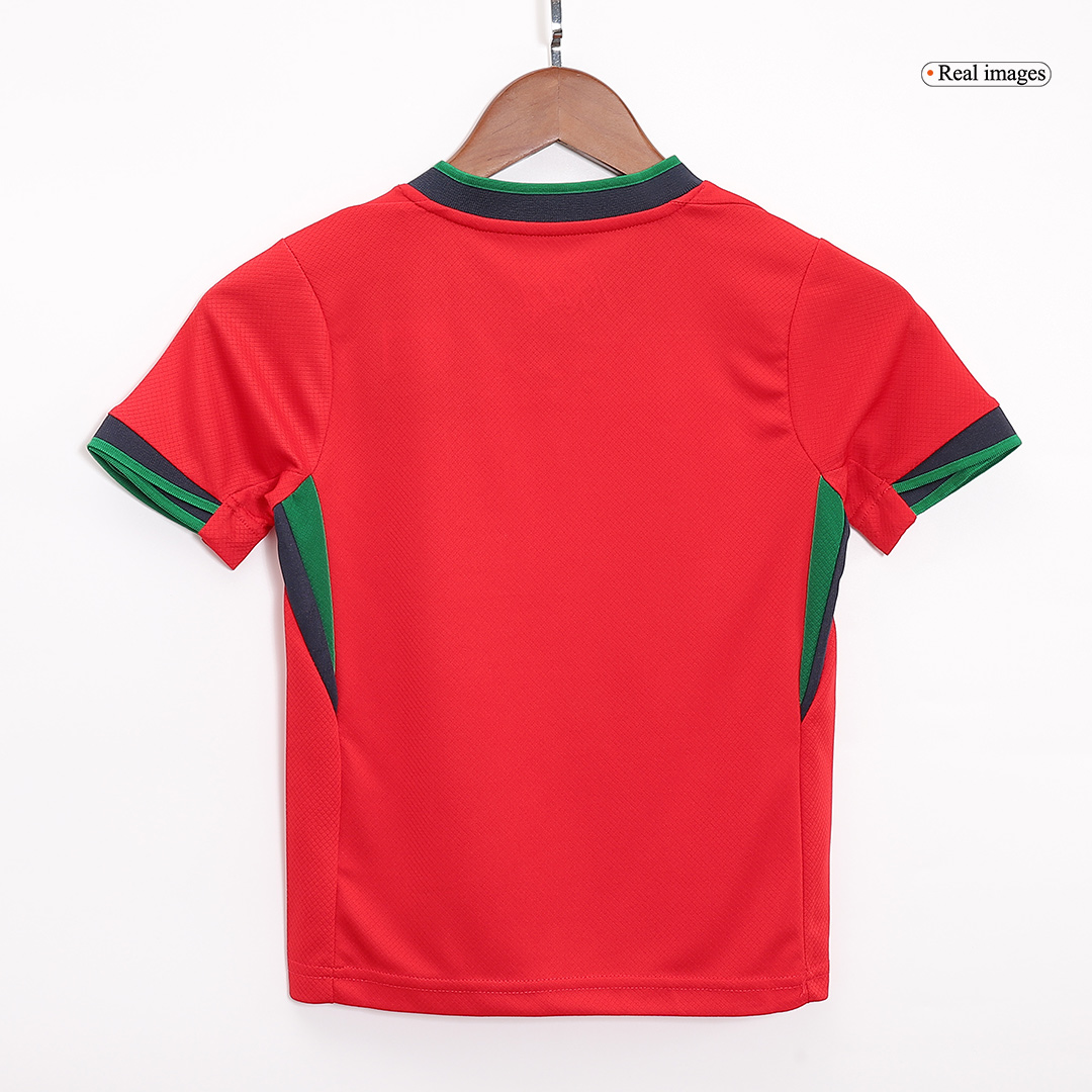 Portugal Home Kids Soccer Jerseys Kit EURO - gogoalshop