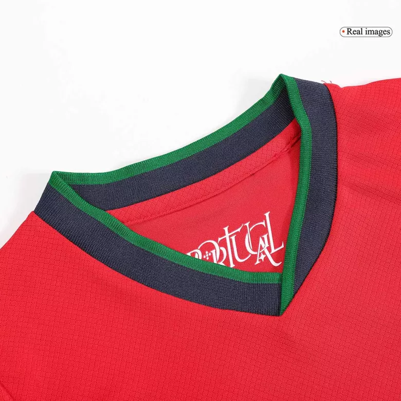 Portugal Home Kids Soccer Jerseys Kit EURO 2024 - gogoalshop