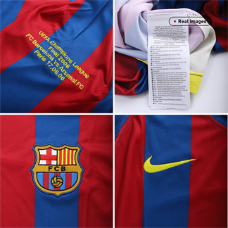 Retro Soccer Jersey MESSI #30 Barcelona Home 2005/06 - UCL Final - gogoalshop