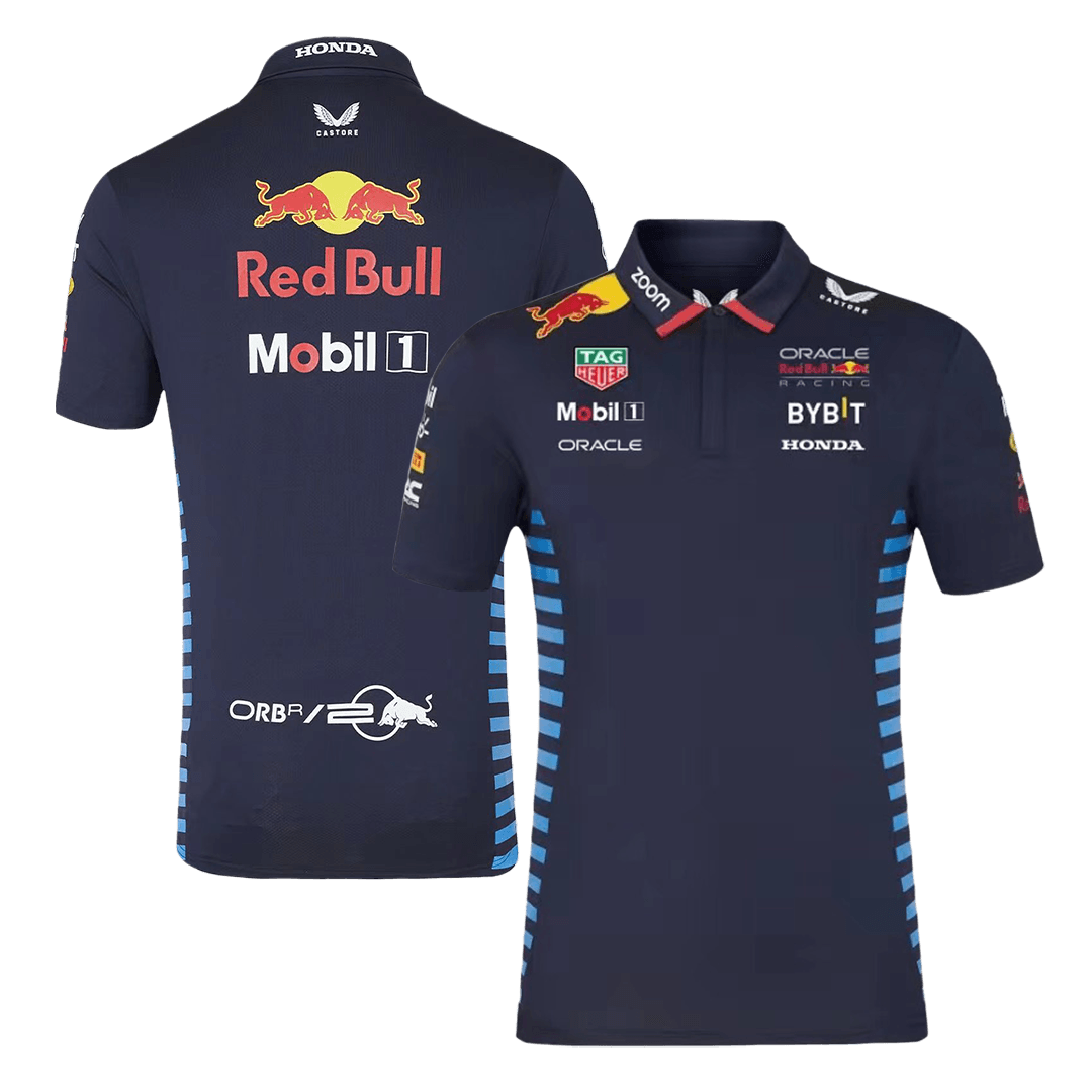 Red Bull F1 Racing Team Polo - Navy - gogoalshop