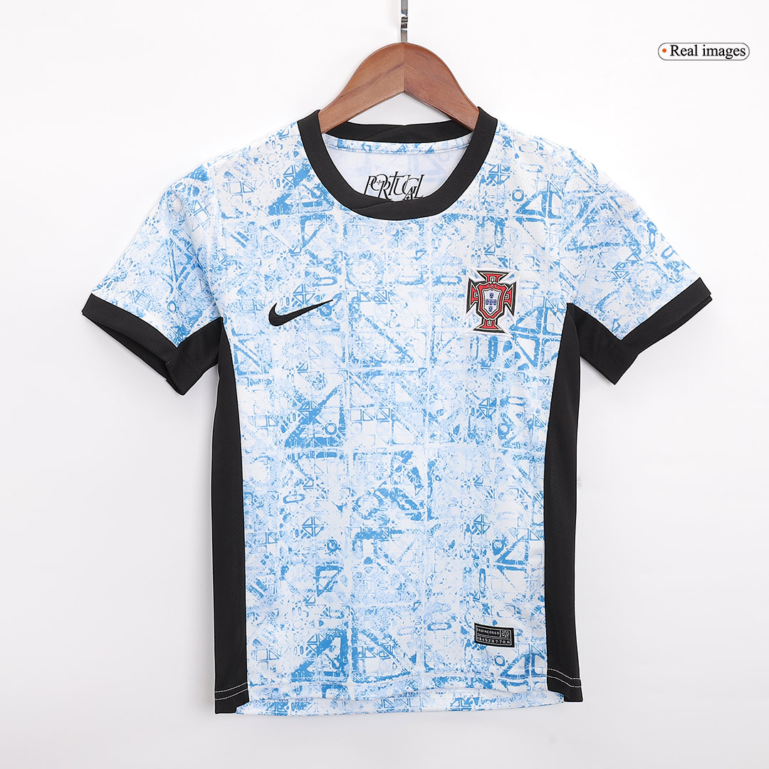 Portugal Away Kids Soccer Jerseys Kit EURO - gogoalshop