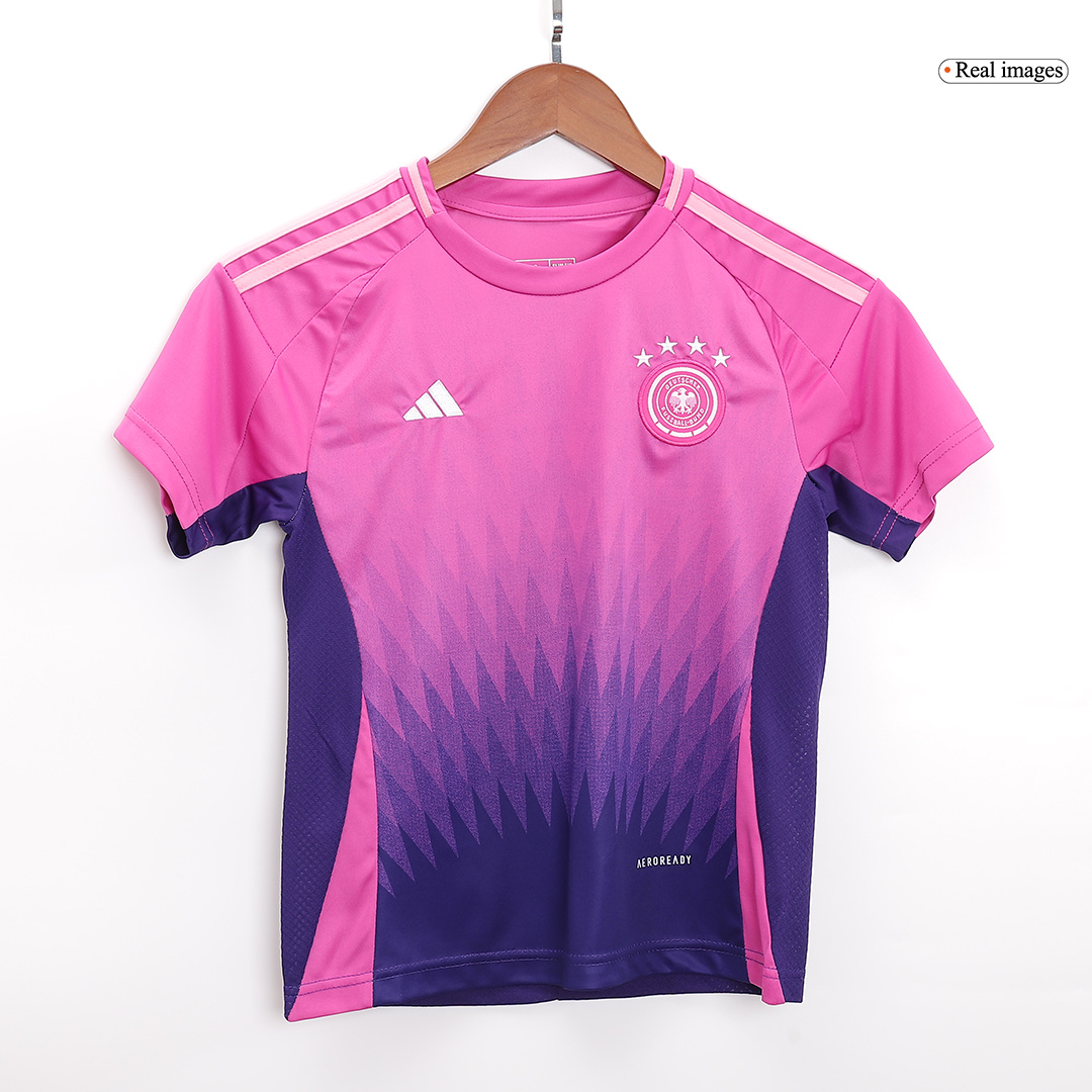 Germany Away Kids Soccer Jerseys Full Kit EURO - gogoalshop