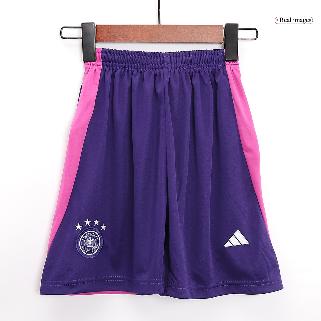 Germany Away Kids Soccer Jerseys Full Kit EURO - gogoalshop