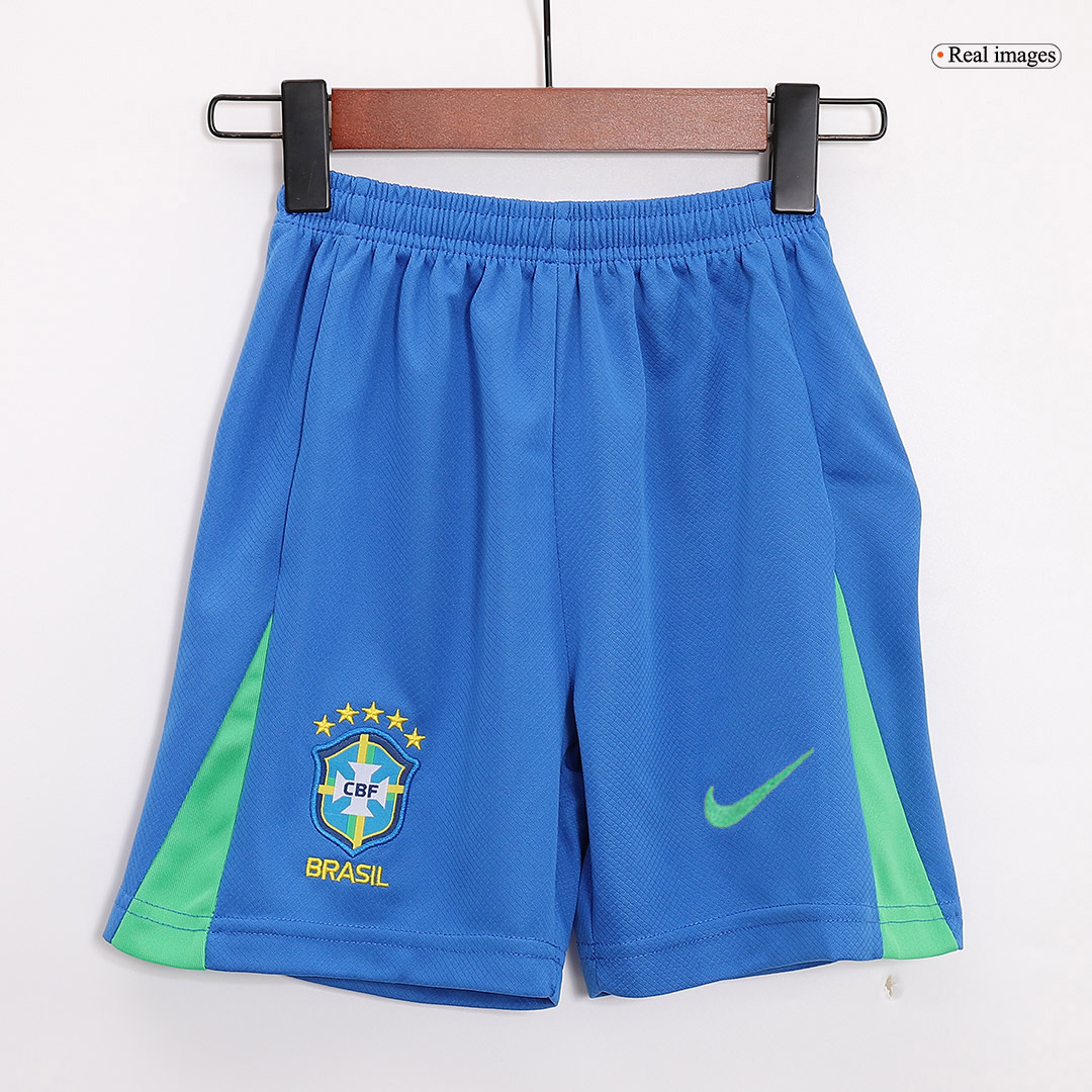 Brazil Home Kids Soccer Jerseys Kit Copa America - gogoalshop