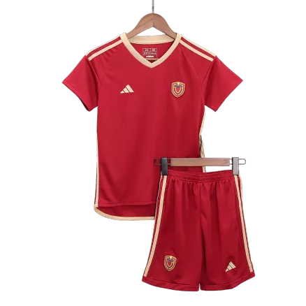 Venezuela Home Kids Soccer Jerseys Kit Copa America 2024 - gogoalshop