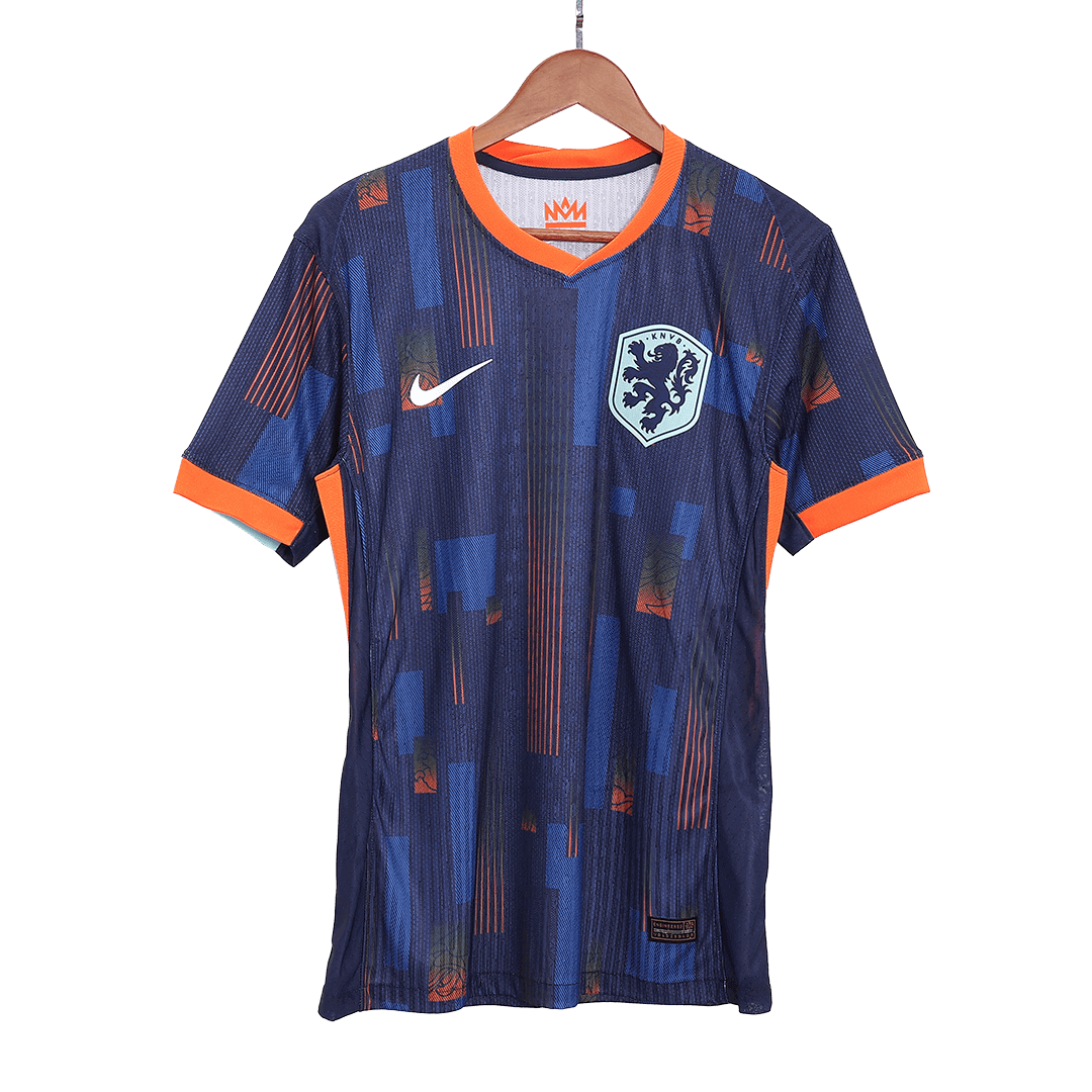 Netherlands Away Authentic Soccer Jersey EURO - gogoalshop