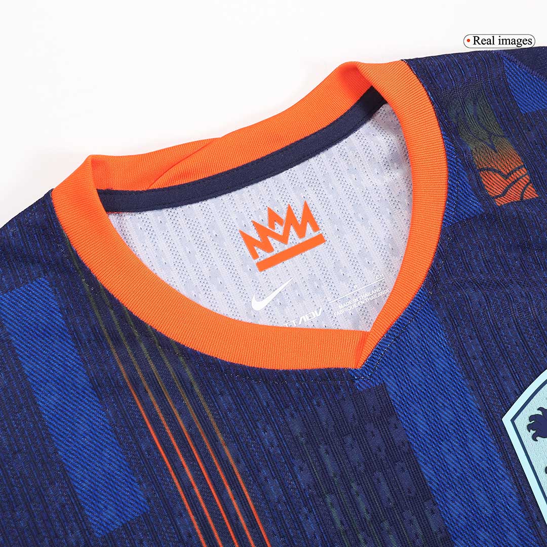 Netherlands Away Authentic Soccer Jersey EURO - gogoalshop