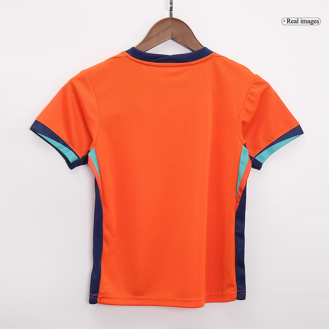 Netherlands Home Kids Soccer Jerseys Full Kit EURO - gogoalshop