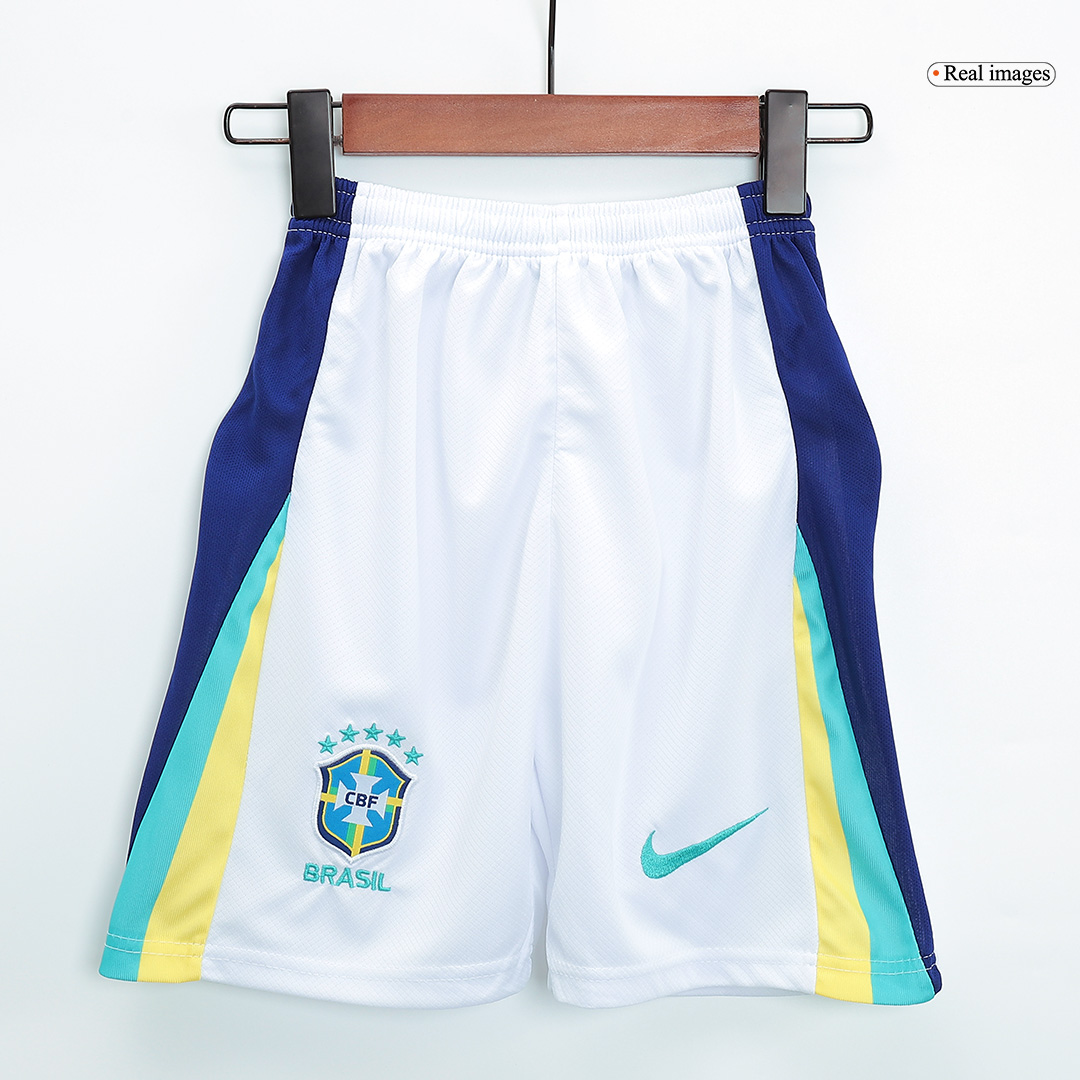 Brazil Away Kids Soccer Jerseys Kit Copa America - gogoalshop