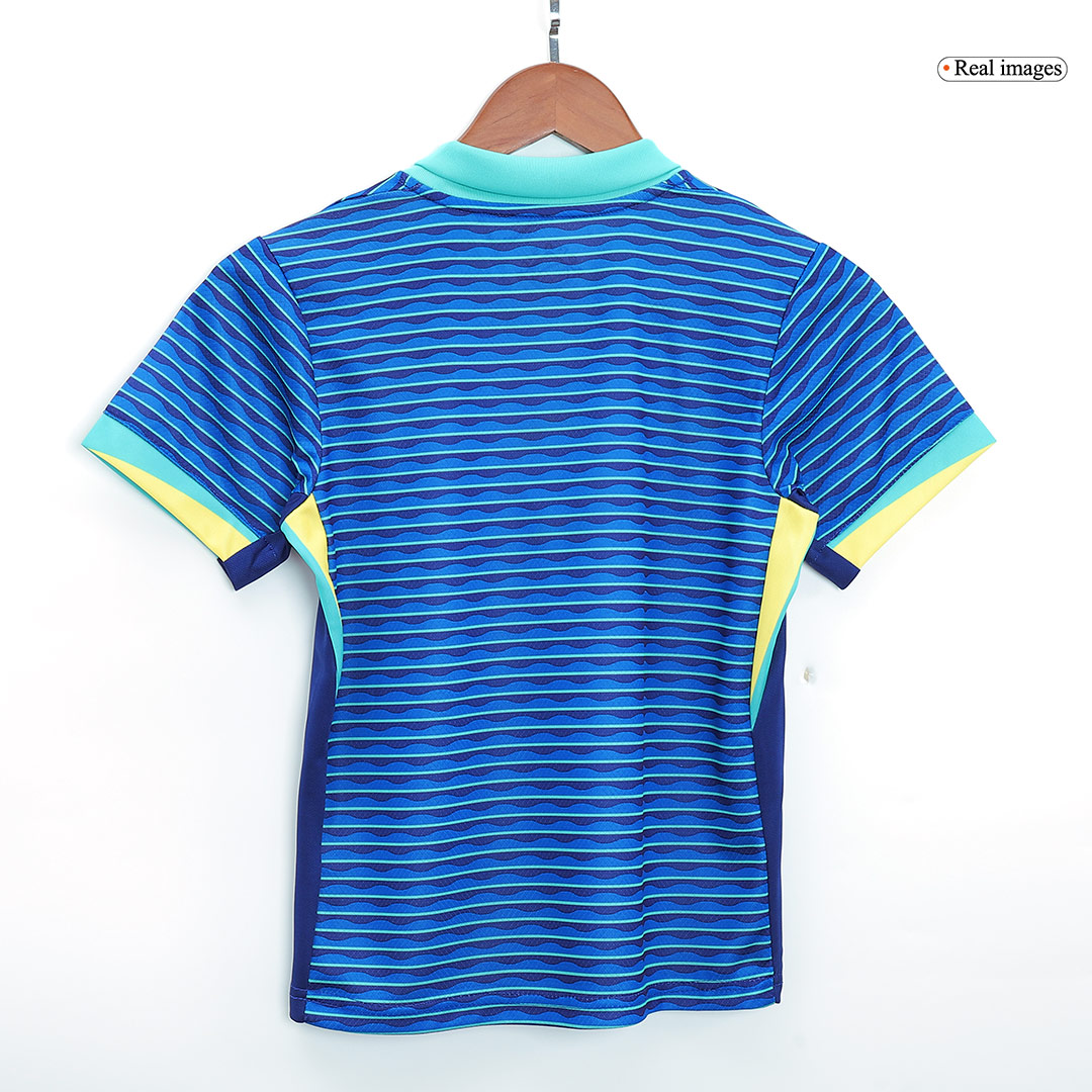 Brazil Away Kids Soccer Jerseys Kit Copa America - gogoalshop
