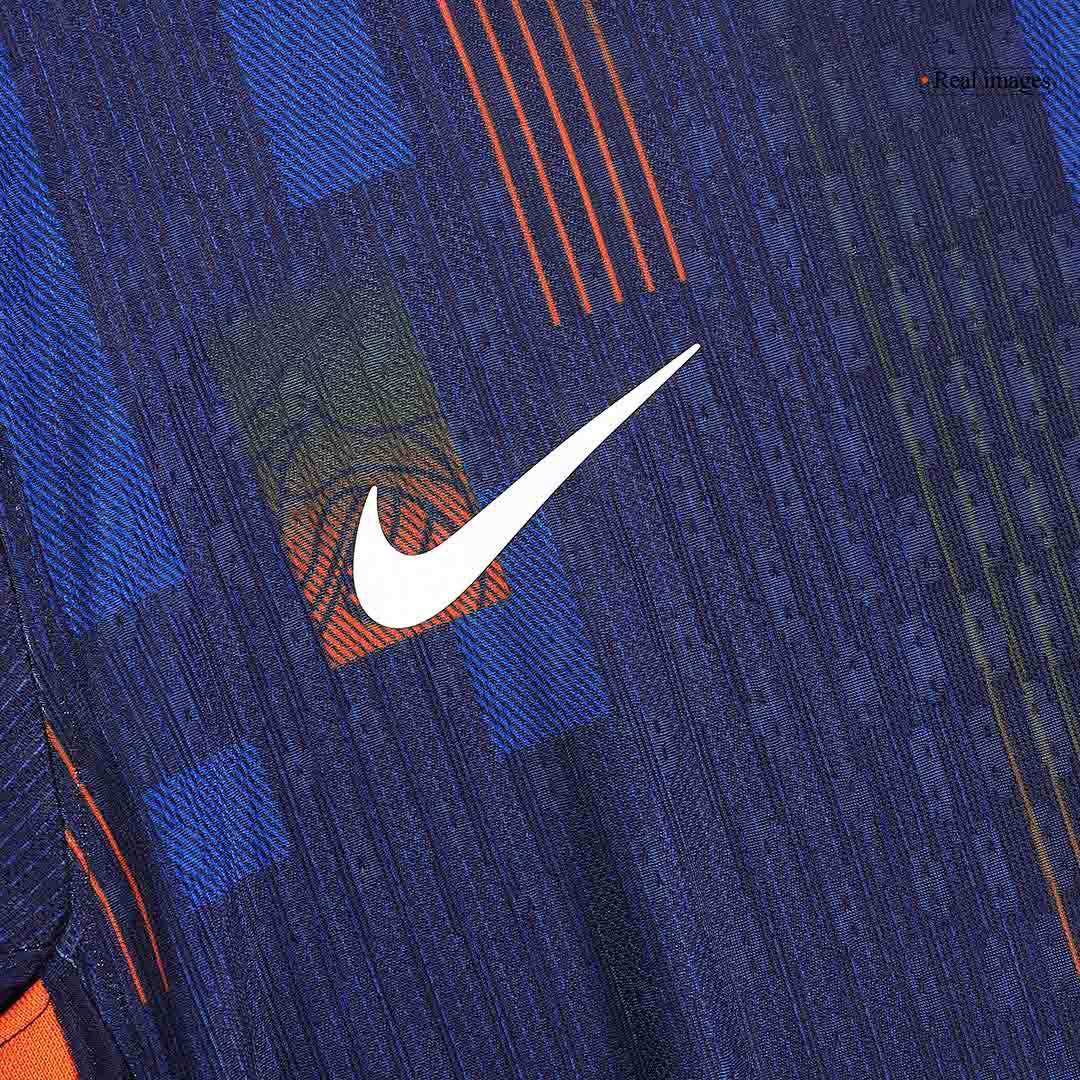 Netherlands Away Authentic Soccer Jersey EURO - gogoalshop