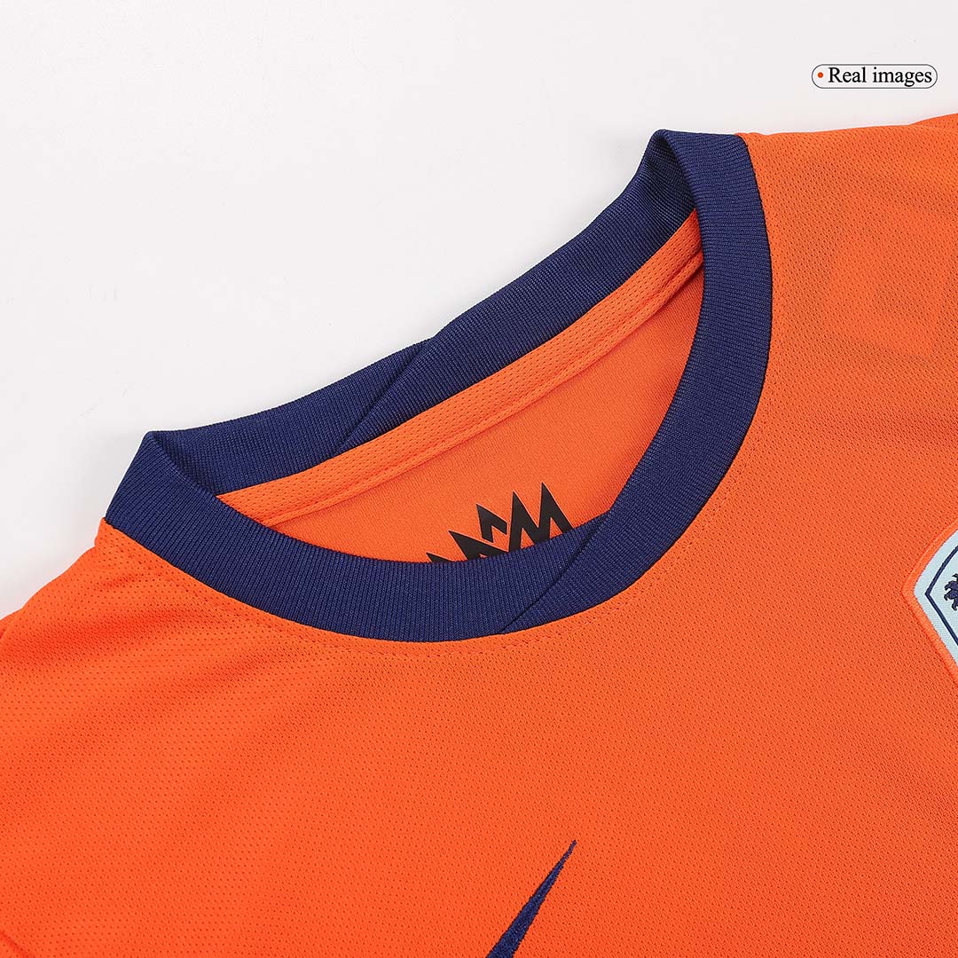 Netherlands Home Kids Soccer Jerseys Full Kit EURO - gogoalshop