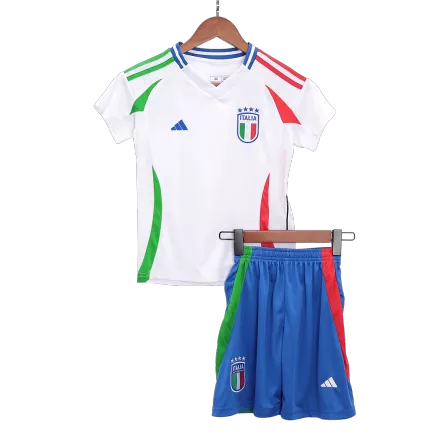 Italy Away Kids Soccer Jerseys Kit EURO 2024 - gogoalshop