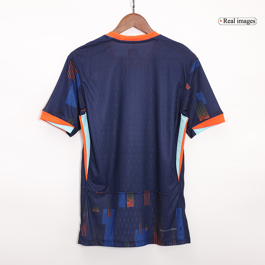 Netherlands Away Authentic Soccer Jersey EURO - gogoalshop