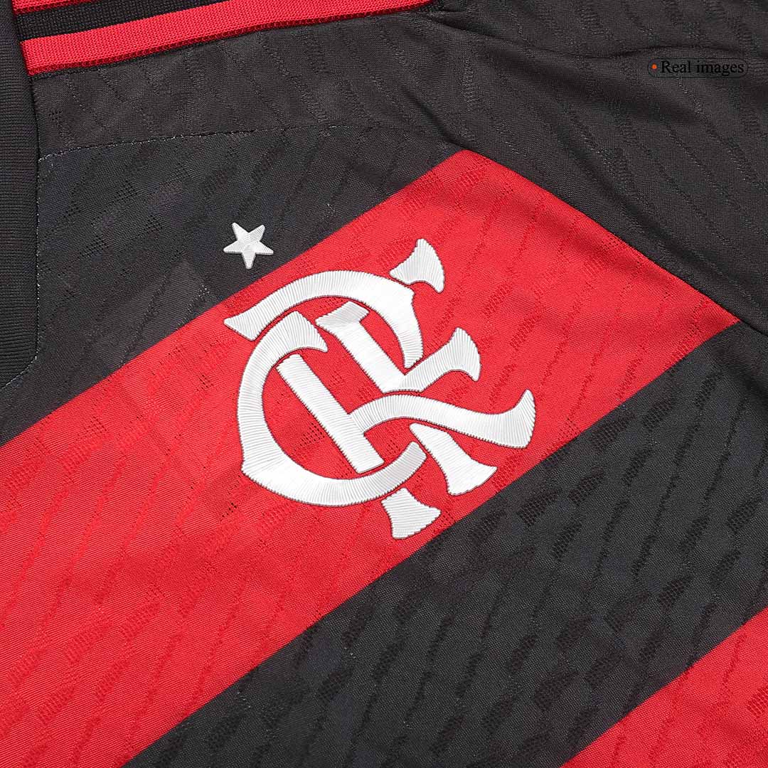 CR Flamengo Home Authentic Soccer Jersey - gogoalshop