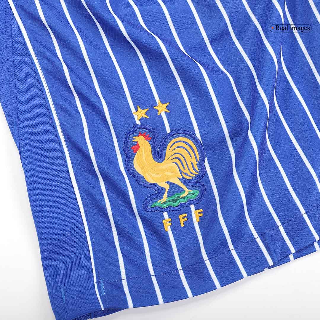 France Away Soccer Shorts - gogoalshop