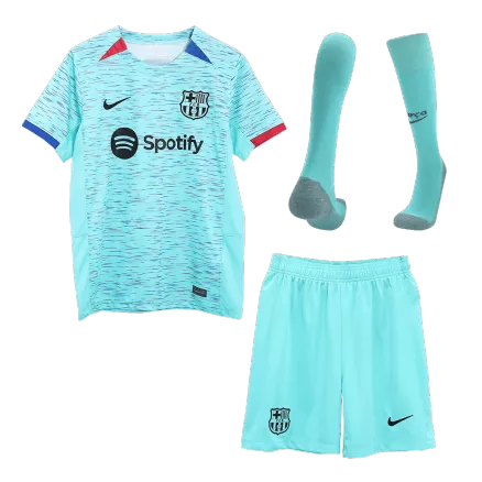 Barcelona Third Away Jerseys Full Kit 2023/24 - gogoalshop