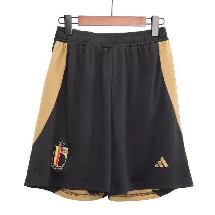 Belgium Home Soccer Shorts 2024 - gogoalshop