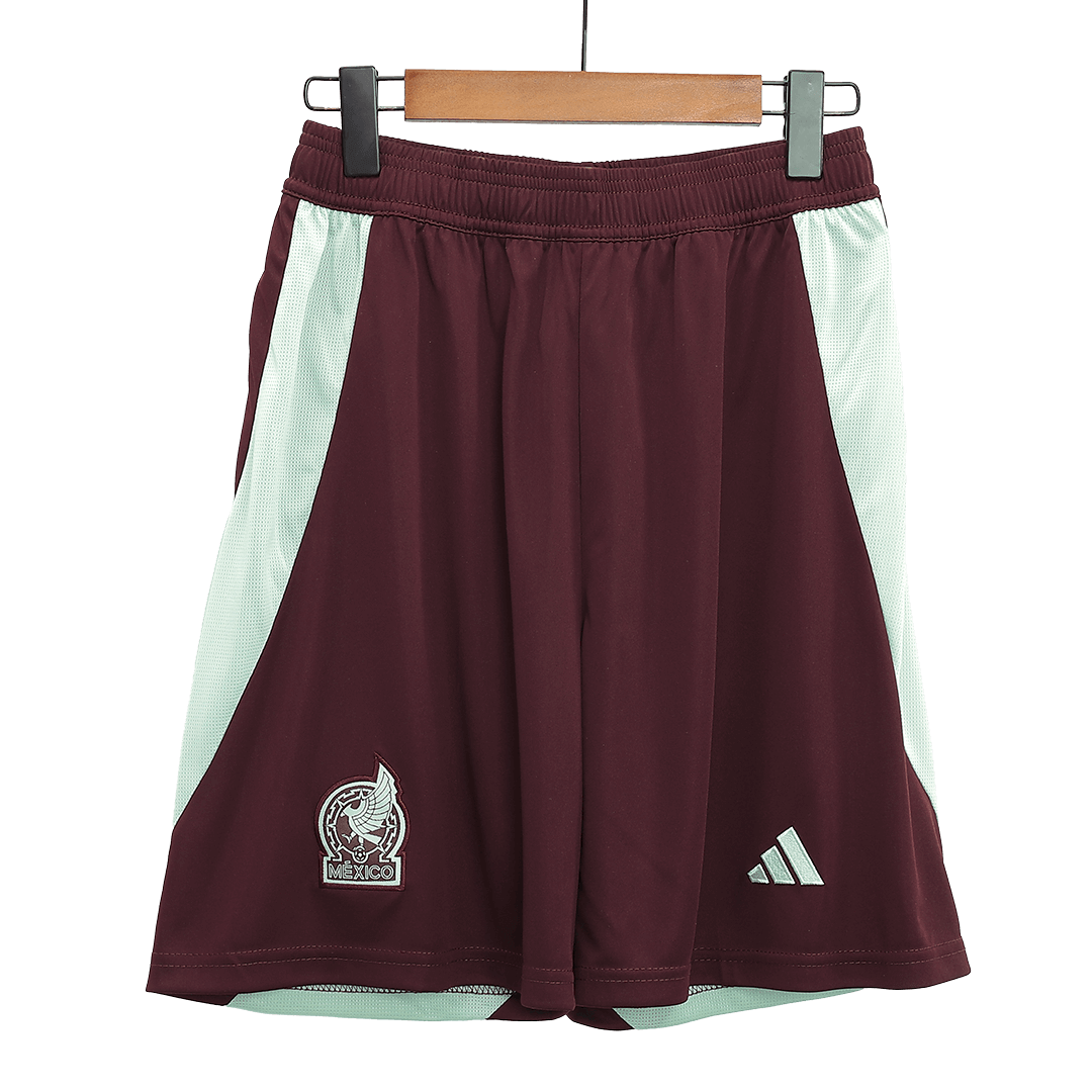 Mexico Home Soccer Shorts Copa América Red - gogoalshop