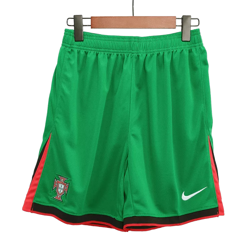 Portugal Home Soccer Shorts 2024 - gogoalshop