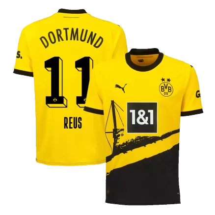 REUS #11 Borussia Dortmund Home Soccer Jersey 2023/24 - gogoalshop
