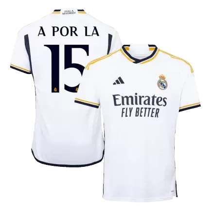 A POR LA #15 Real Madrid Home Soccer Jersey 2023/24 - gogoalshop