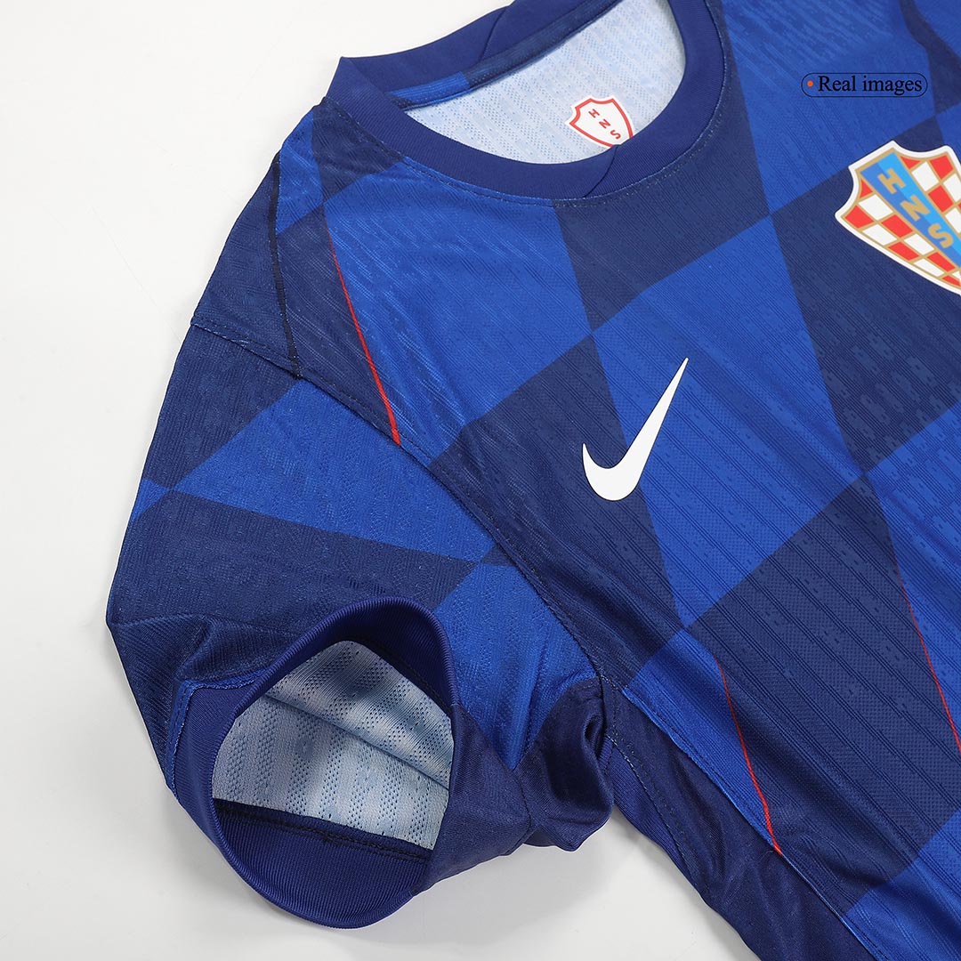 Croatia Away Authentic Soccer Jersey EURO - gogoalshop