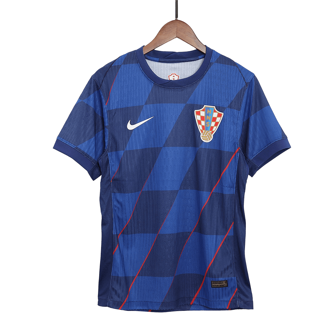 Croatia Away Authentic Soccer Jersey EURO - gogoalshop