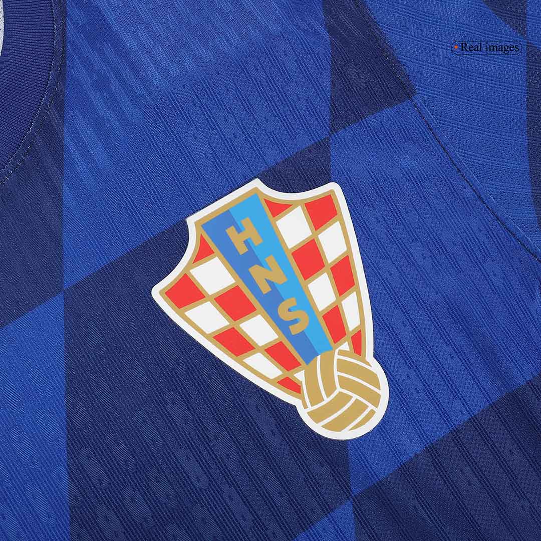 Croatia Away Authentic Soccer Jersey EURO - gogoalshop