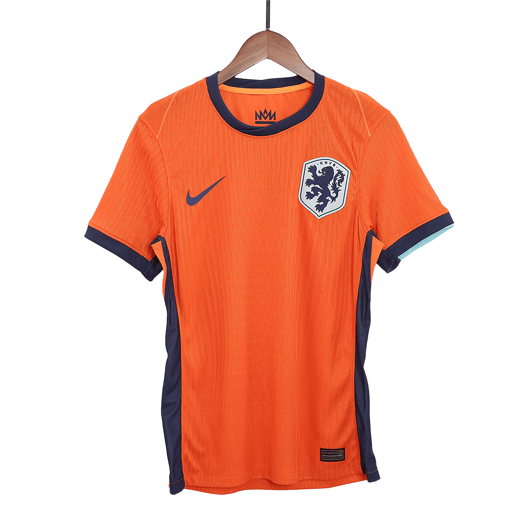 Netherlands Home Authentic Soccer Jersey EURO - gogoalshop