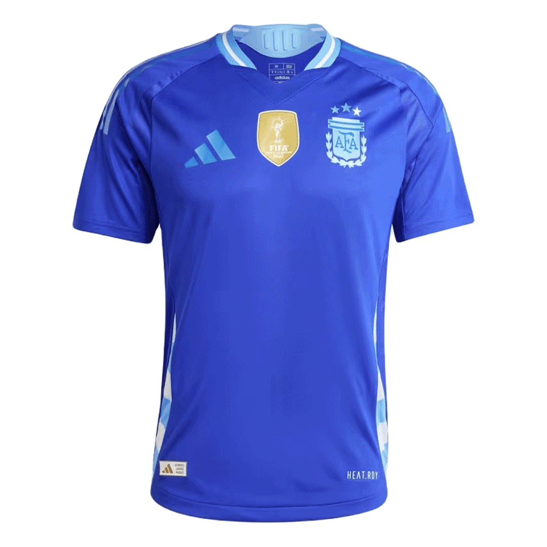 MESSI #10 Argentina Away Authentic Soccer Jersey - gogoalshop