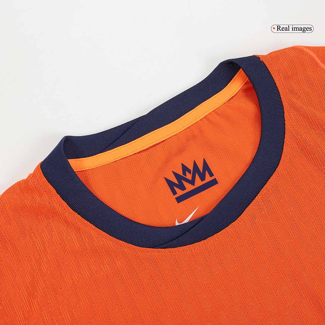 Netherlands Home Authentic Soccer Jersey EURO - gogoalshop