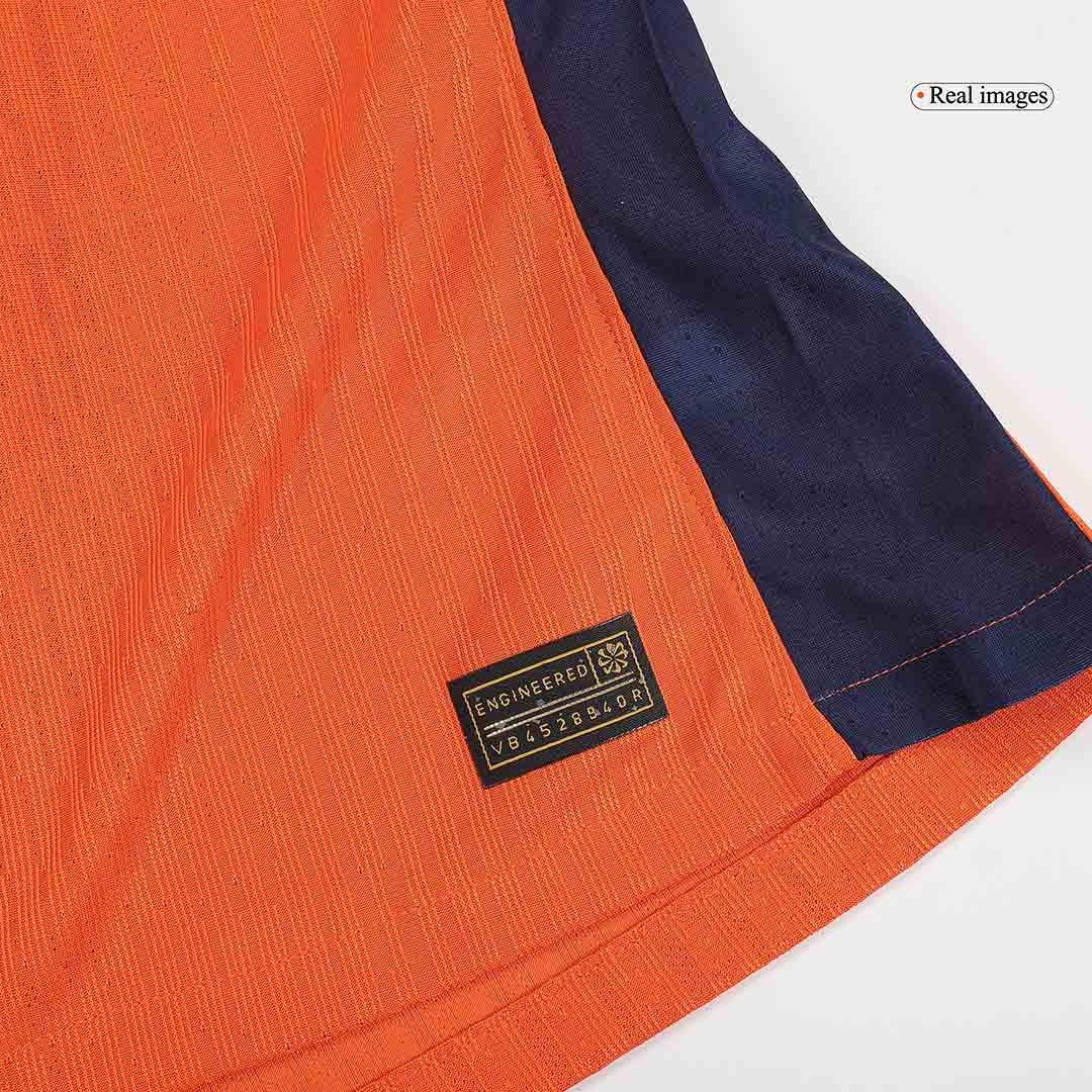 Netherlands Home Authentic Soccer Jersey EURO - gogoalshop