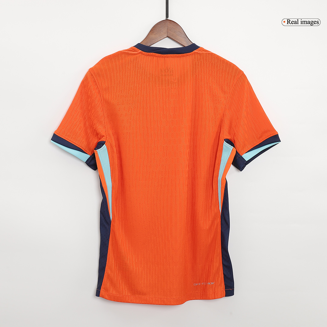 Netherlands Home Authentic Soccer Jersey EURO - gogoalshop