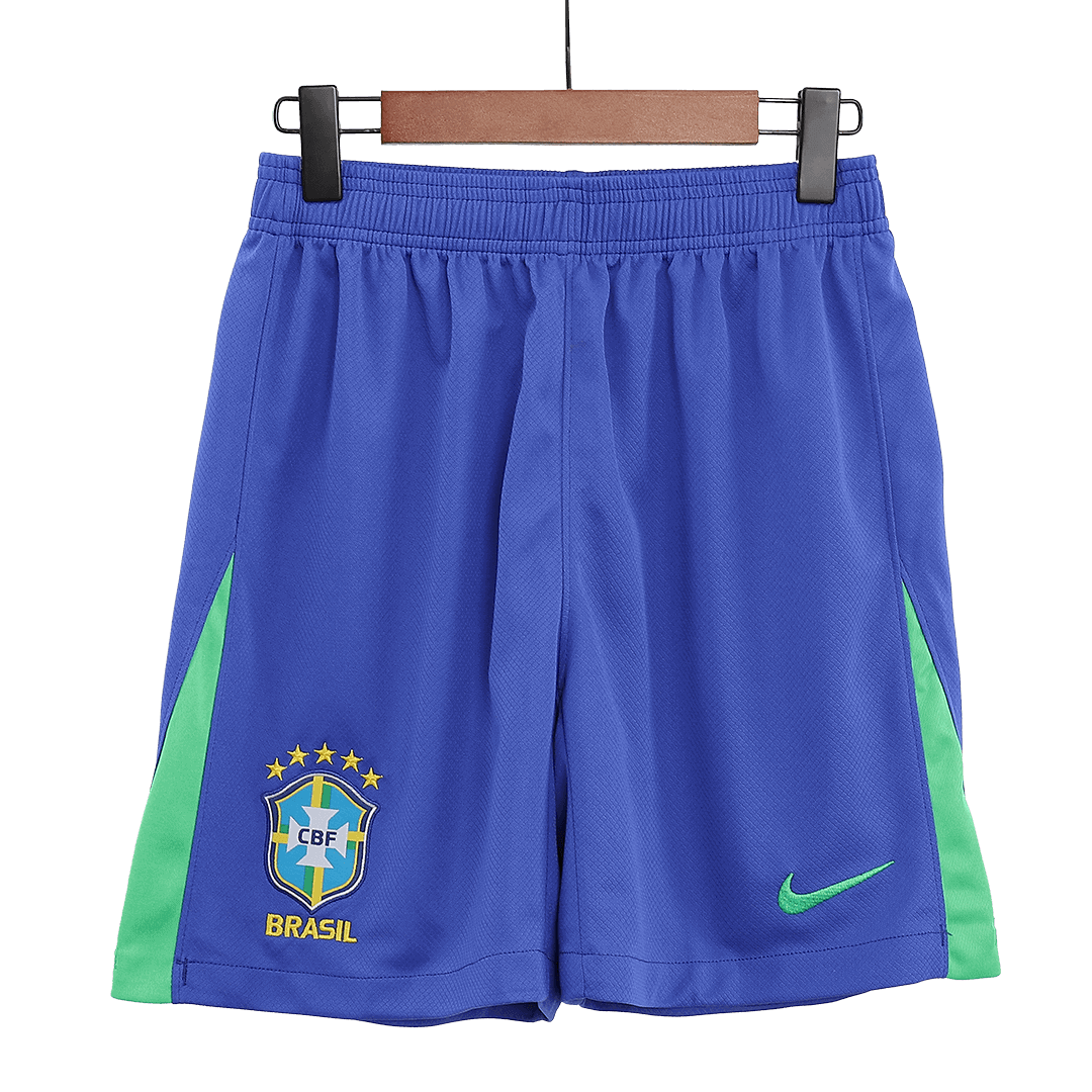 Brazil Home Soccer Shorts - gogoalshop