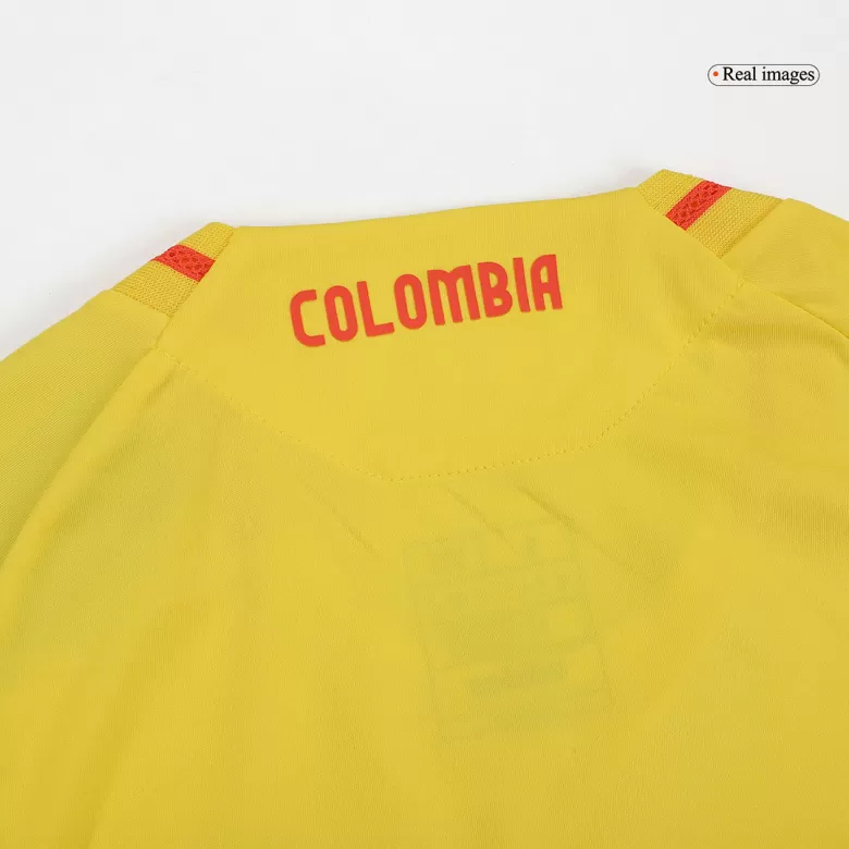 Colombia Home Authentic Soccer Jersey Copa America 2024 - gogoalshop
