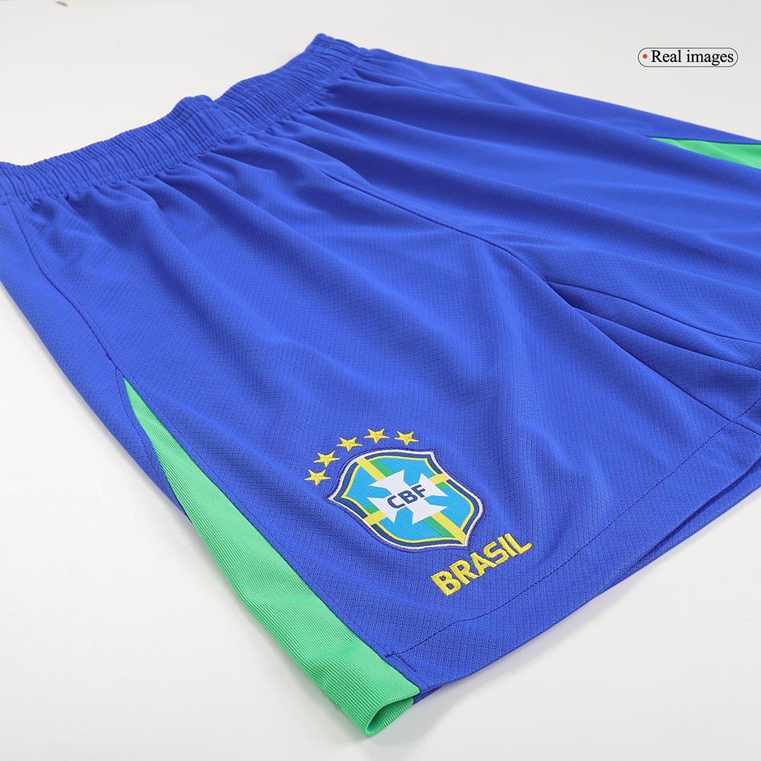 Brazil Home Soccer Shorts - gogoalshop