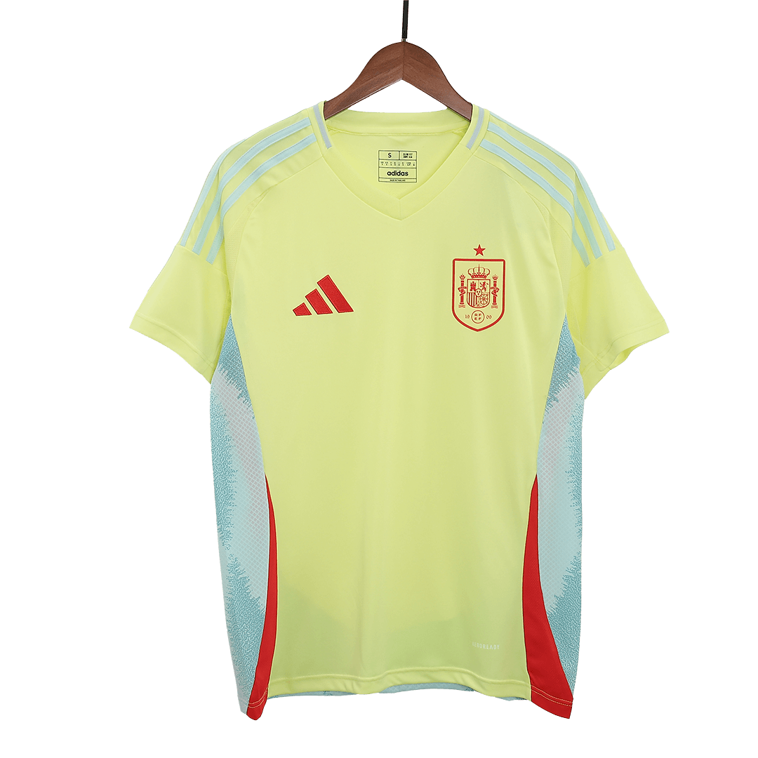 Spain Away Soccer Jersey EURO - gogoalshop