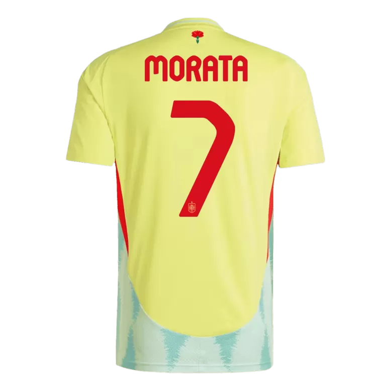 MORATA #7 Spain Away Soccer Jersey EURO 2024 - gogoalshop