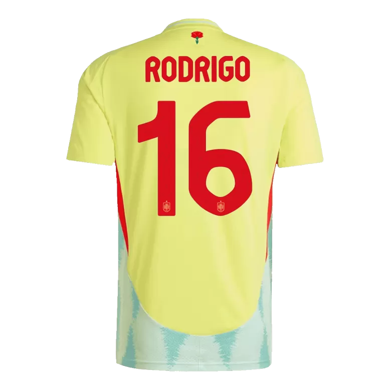 RODRIGO #16 Spain Away Soccer Jersey EURO 2024 - gogoalshop