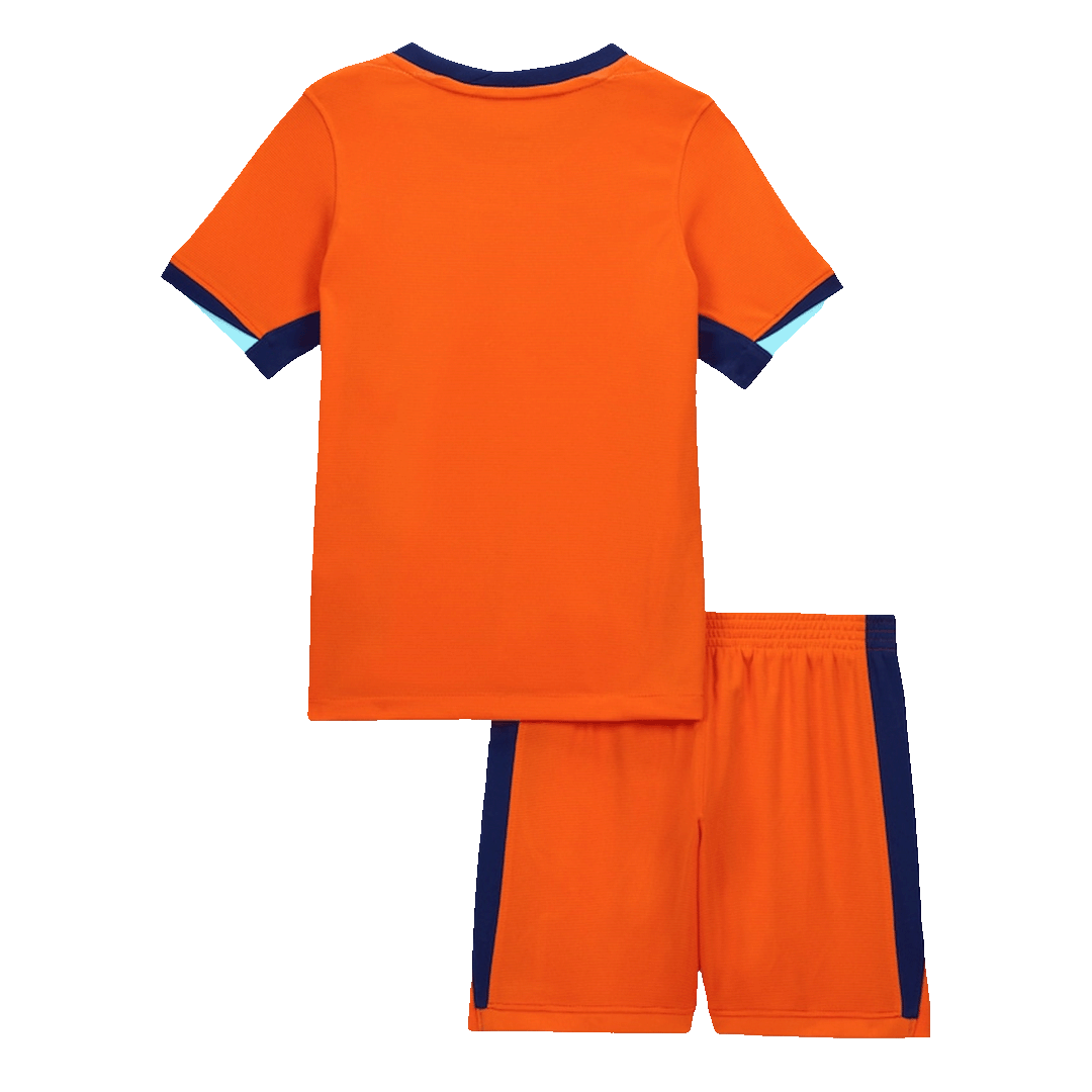 Netherlands Home Kids Soccer Jerseys Kit EURO - gogoalshop